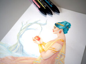 Snow White: Part of the Fairytale Reimagining Series by Renae Metaxas (Colour Me Ren)
